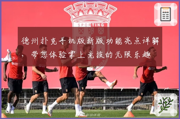 德州扑克手机版新版功能亮点详解，带您体验掌上竞技的无限乐趣